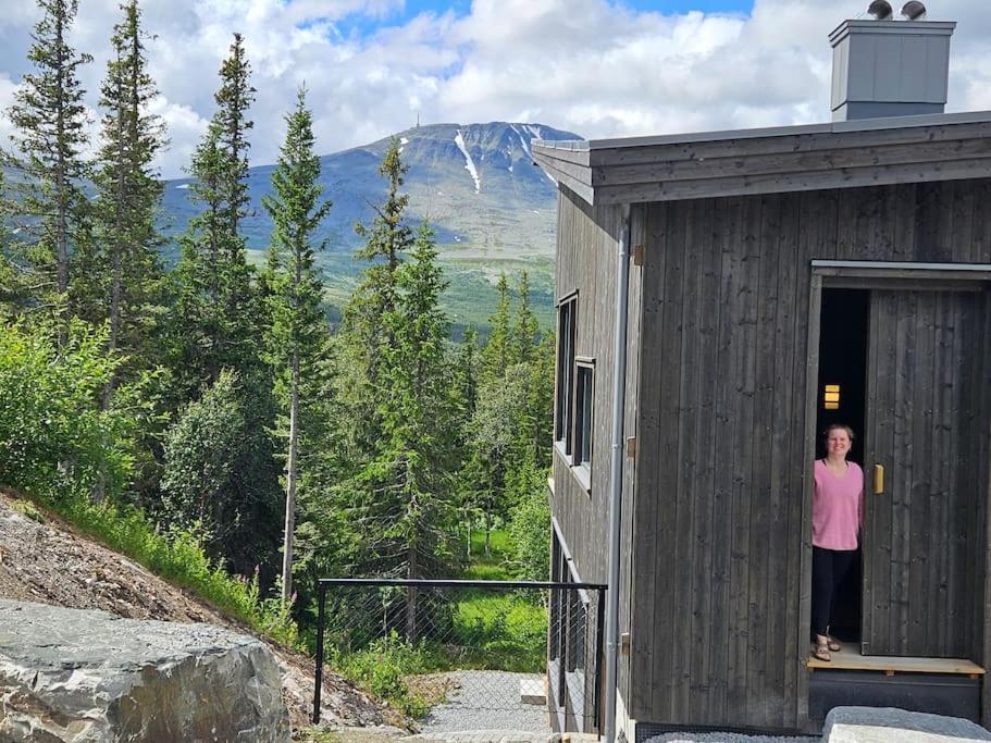 Ny Leilighet Med Flott Utsikt Til Gaustatoppen Rjukan Exterior foto